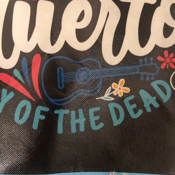 Dia De Los Muertos Day of the Dead Skull Reusable Shopping Tote Bag - Picture 5 of 6